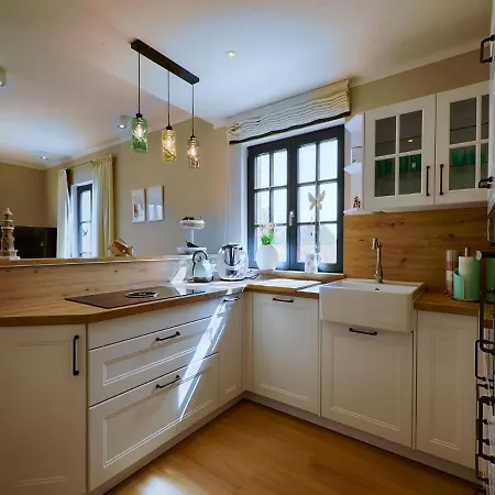 Reetland Am - Premium Reetdachvilla Mit 3 Schlafzimmern, Sauna Und Kamin F27 דראנסקה